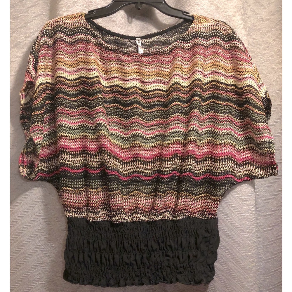 LA Banga Open Knit Top
